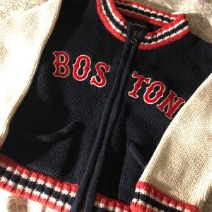 Toddler Redsox Sweater